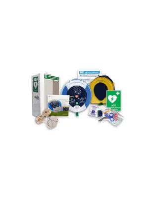 JanSan HSE HeartSine PAD 500P AED Defibrillator Package
