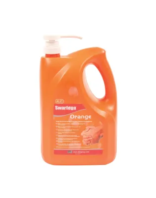 Swarfega Orange Hand Cleaner with Pump 4L
