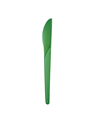 JanSan Premium Compostable Plantware Green Knife 172mm