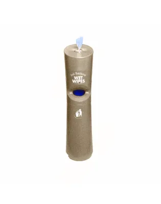 eWipe Freestanding Wet Wipe Dispenser Sandstone