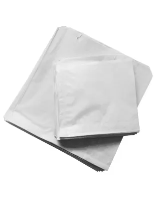 JanSan Kraft Paper Counter Bags Strung White 10"