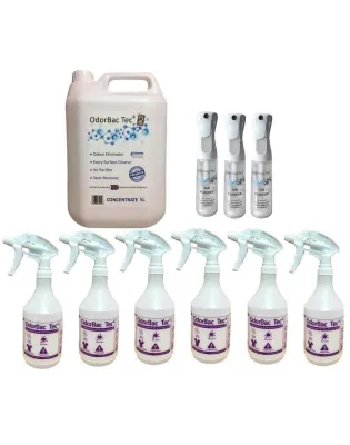 OdorBac Tec4 Odour Eliminator & Cleaner Healthcare & Leisure Kit