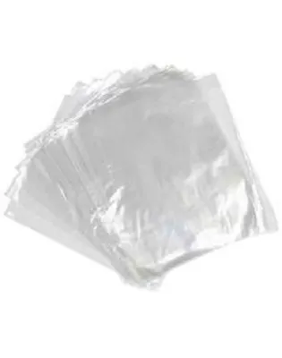 JanSan Polythene Food Safe Bags 254 x 381mm Clear