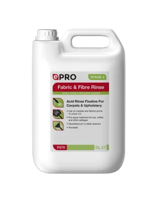 ePro P270 Fabric & Fibre Acid Rinse 5 Litre