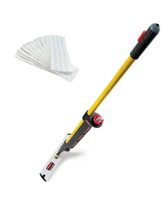 Rubbermaid Pulse Disposable Microfibre Mopping Yellow Kit 48cm