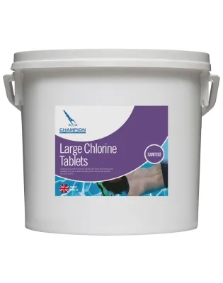 Champion Large Chlorine 200g Tablets 5Kg