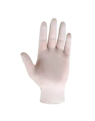 JanSan Vinyl Powder Free Gloves Large Natural