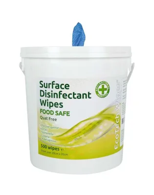 EcoTech Food Safe Surface Disinfectant Wipes