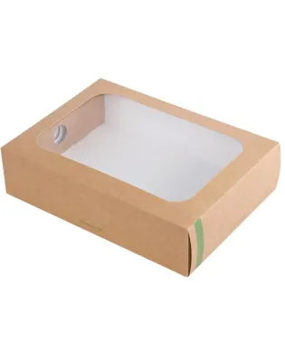 Vegware Compostable Kraft Platter Box & Insert