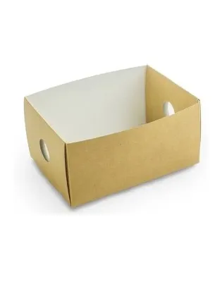 Vegware Compostable Kraft Platter Box Eight Insert