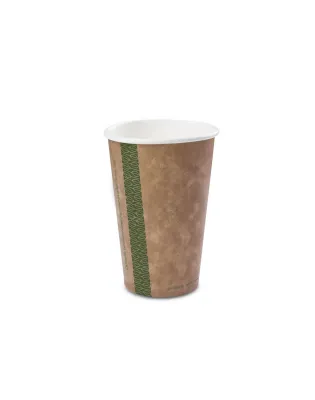 Vegware Kraft Single Wall Hot Paper Cups 89 Series 16oz 475ml