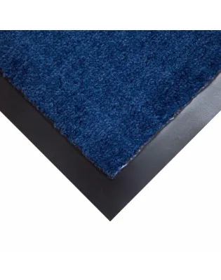 Coba Entraplush Plush Entrance Doormat Blue 0.6m x 0.9m 36"