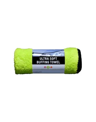 ValetPro MF11 Ultra Soft Buffing Cloth Green 640gsm 40 x 40cm