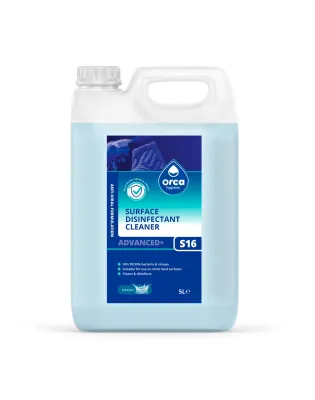 Orca S16 Advanced+ Surface Disinfectant Cleaner Ocean