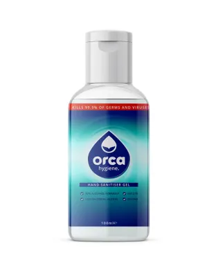 Orca H1 70% Alcohol Hand Sanitiser Gel 100ml Flip Top
