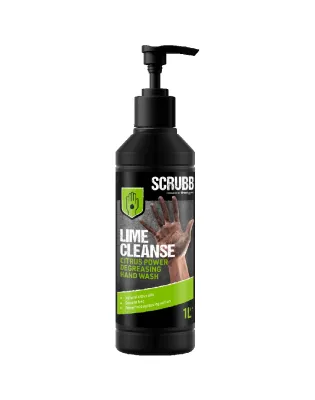 Scrubb H22 Lime Cleanse Degreasing Hand Wash Pump 1L