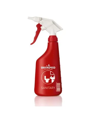 Greenspeed Sanitary Refill Spray Bottle & Trigger Red 650 mL