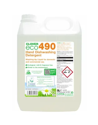 Clover Eco 490 Hand Dishwash Detergent 5L