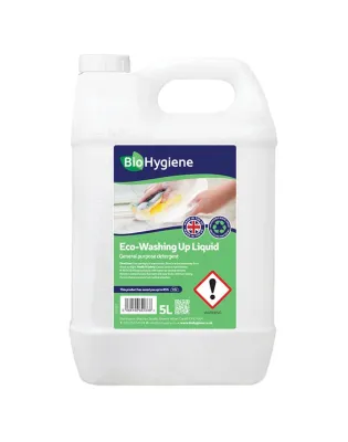 BioHygiene Eco Washing Up Liquid 5L