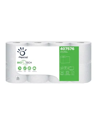 Papernet Bio Tech Embossed 2 Ply Toilet Rolls 250 Sheets