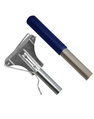 JanSan Kentucky Aluminium Handle & Metal Fitting 54" 137cm Blue