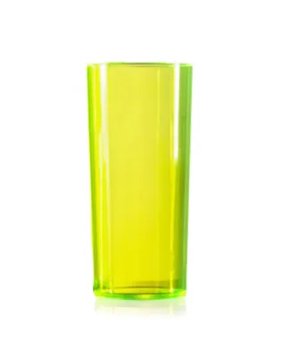 JanSan Reusable Econ Half Pint Hiball Tumbler 28cl 10oz Neon Yellow
