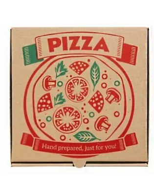 JanSan Pizza Kraft Box 14"