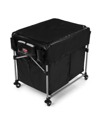 Rubbermaid X-Cart 300L Multi Purpose Folding Trolley &amp; Cart Cover