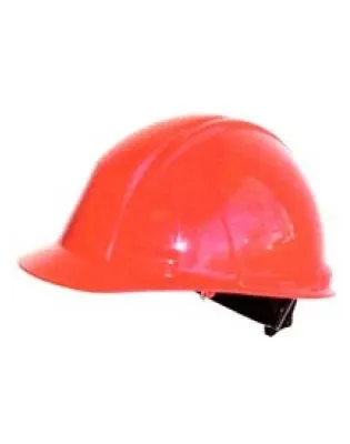 JanSan Red Safety Helmet &amp; Terylene Harness