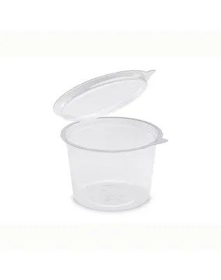 400mL Olipack Hinged Deli Pot Container