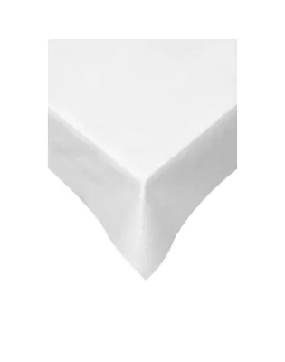 Swansoft White Tablecovers 120x120cm
