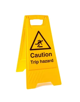 JanSan TRIP HAZARD Floor Safety Sign