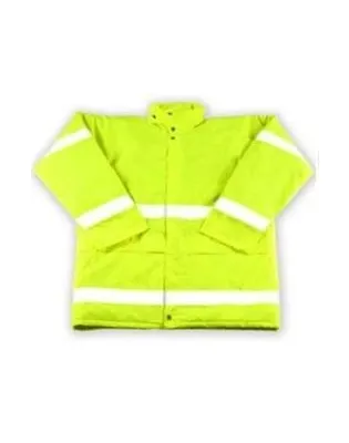 JanSan XL Hi Vis Yellow Jacket