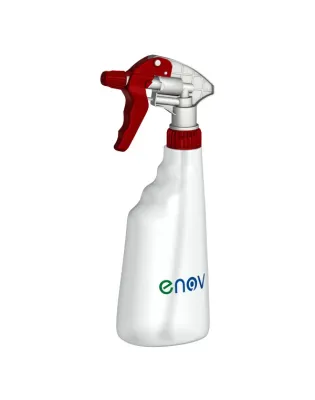 Enov Graduated Bottle 600ml & Trigger Spray Red
