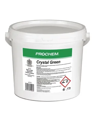 Prochem Crystal Green Powder Extraction Carpet Cleaner 4Kg