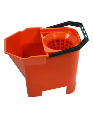 JanSan Bulldog Mop Bucket 6 Litre Red