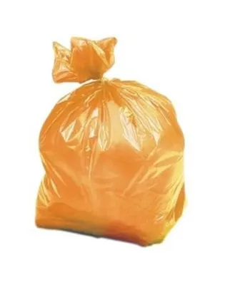 JanSan Orange Medium Duty Refuse Bags 410x730x1000mm