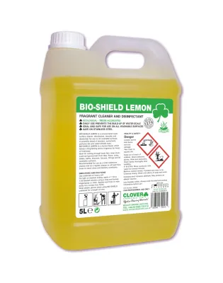 Clover Bio-Shield Lemon Acidic Cleaner Disinfectant 5L