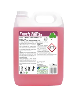 Clover Fresh Floral Bouquet Daily Cleaner Disinfectant 5L