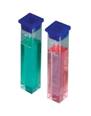 Glass Square 13.5mm 10mL Moulded Cells W/ Stoppers