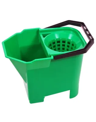 JanSan Bulldog Mop Bucket 6 Litre Green