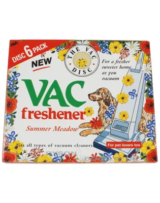 JanSan Vacuum Cleaner Air Fresheners Disc Summer Meadow