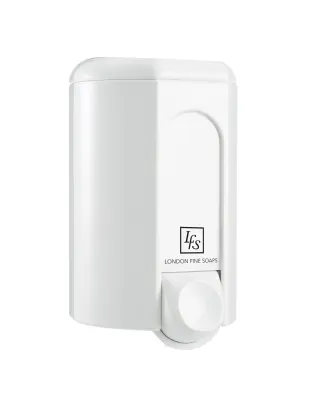 LFS Modern L White Liquid Soap &amp; Shower 1L Dispenser
