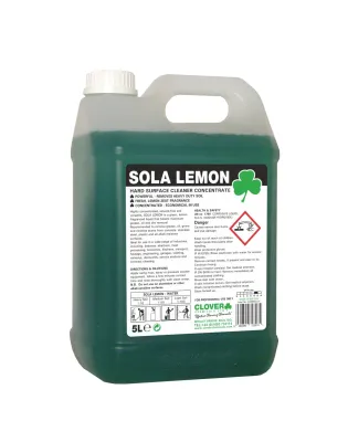 Clover Sola Lemon Hard Surface Cleaner 5L