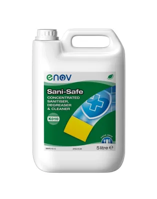 Enov K010 Sani-Safe Concentrated Sanitiser, Degreaser & Cleaner