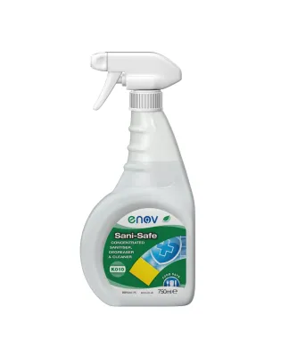 Enov K010 Sani-Safe Sanitiser, Degreaser & Cleaner Spray