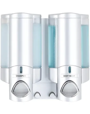 LFS 2 Satin Chamber Soap Dual 350mL Dispenser