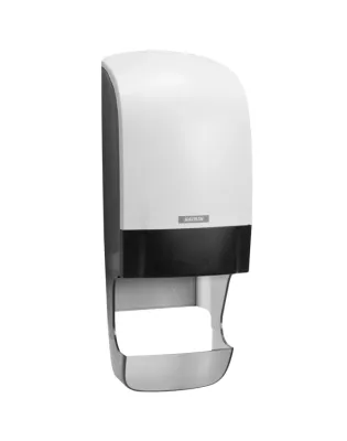 Katrin Inclusive White System Toilet Dispenser W/ Core Catcher