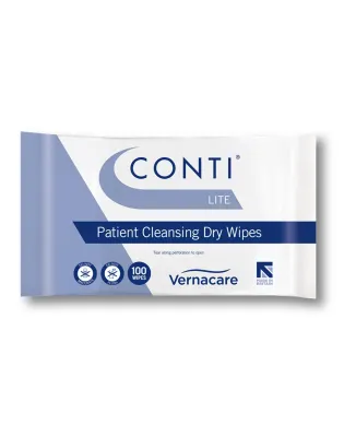 Conti Lite Dry Wipes 26gm Large