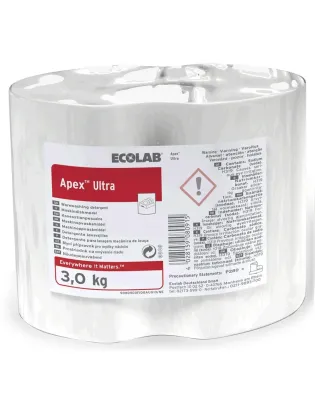 Ecolab Apex Ultra Solid Warewashing Detergent 3Kg